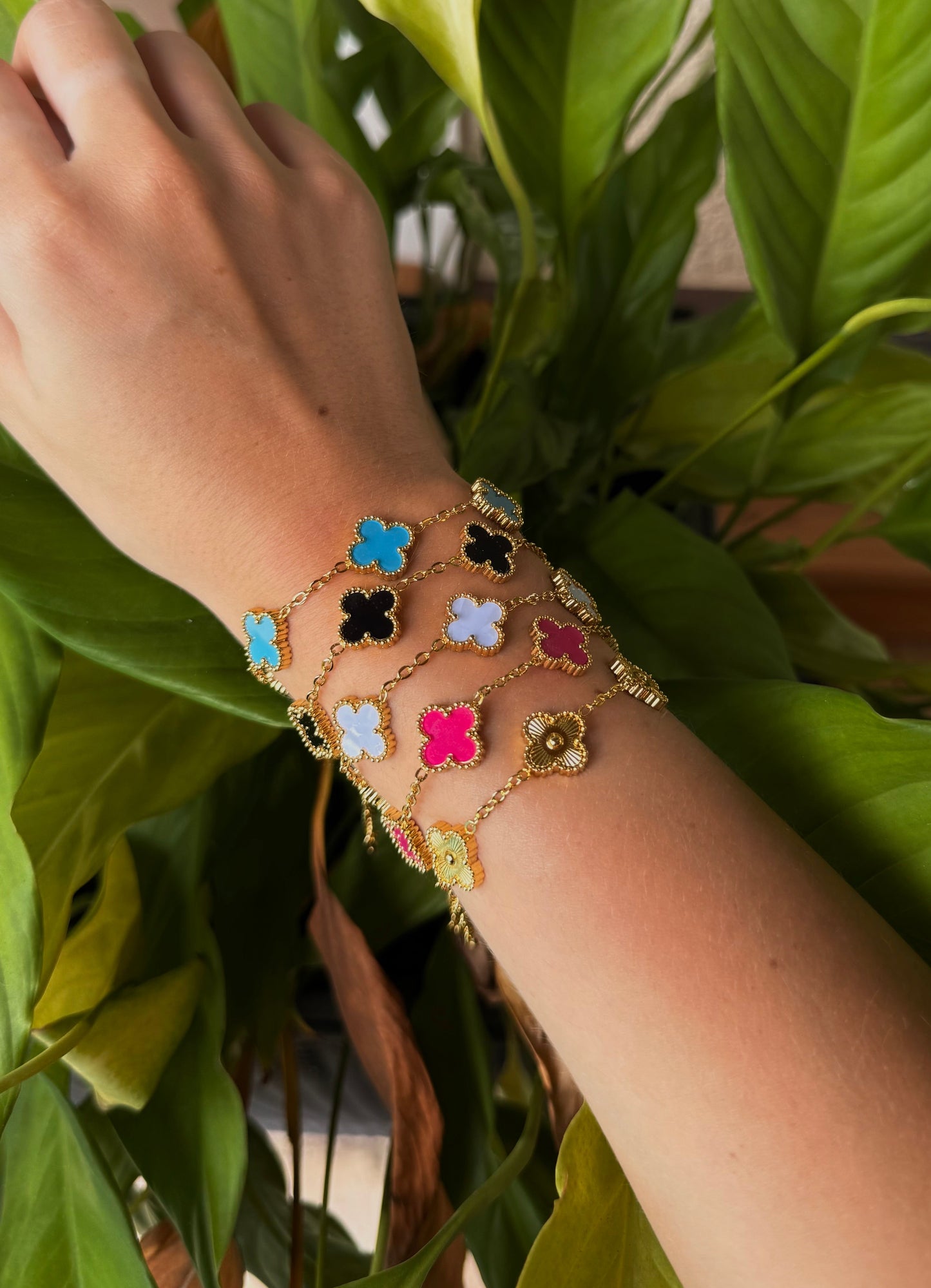 Bracelet trèfle